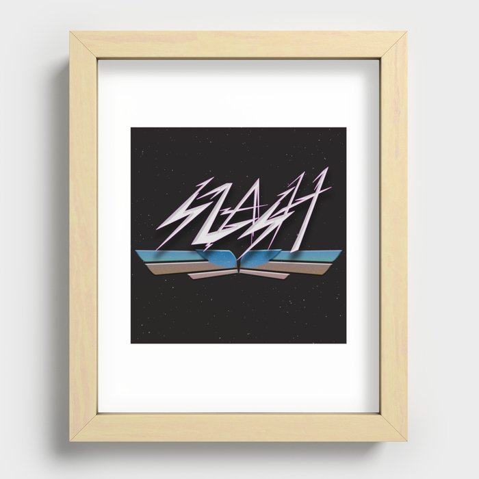 Slash Recessed Framed Print