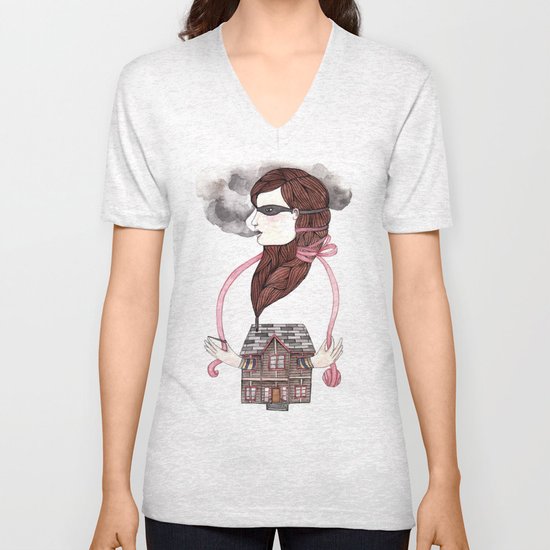 Little Smokes Unisex V-Neck