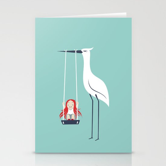 Swings Stationery Cards