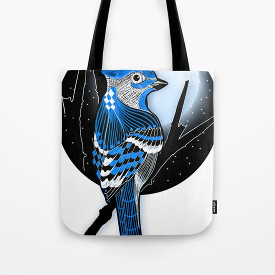 Blue Bird Tote Bag
