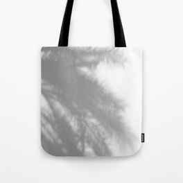 Tropical Leaf Shadow Tote Bag