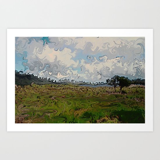 Only Living Boy Art Print
