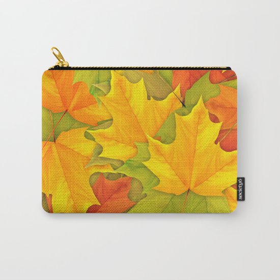 Autumn leaves #9 Carry-All Pouch