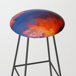 Contrasting Clouds Bar Stool