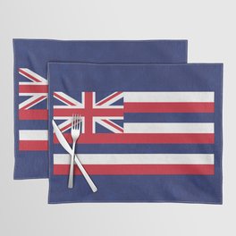 Flag of Hawaii American State Flags Banner Standard Hawaiian Islands Placemat