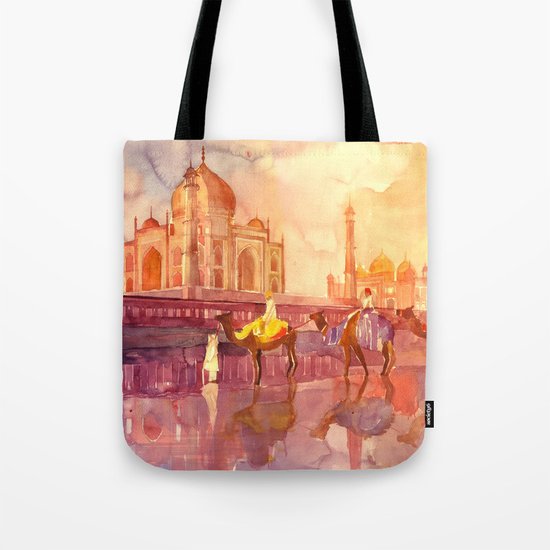 Taj Mahal Tote Bag