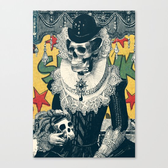 Lady Canvas Print