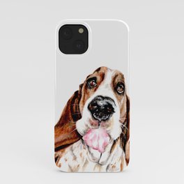 Basset hound iPhone Case