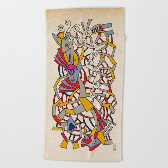 - let me pop - Beach Towel