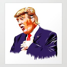 Trump Art Print