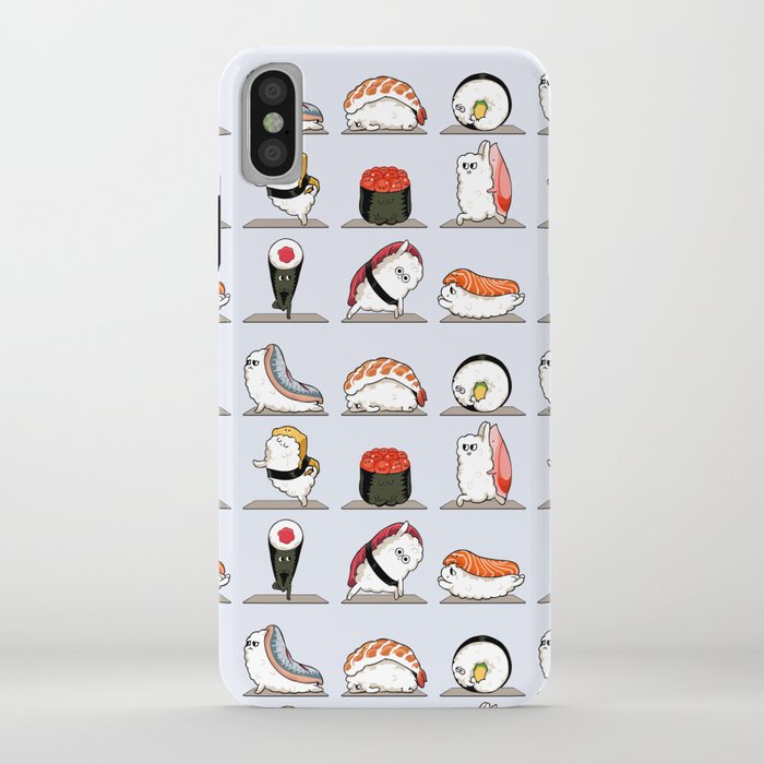 sushi yoga iphone case