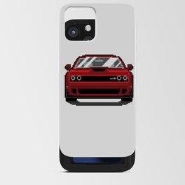 Challenger SRT Hellcat (maroon) iPhone Card Case