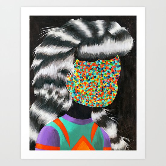 Beautiful Dreamer Anonima Art Print
