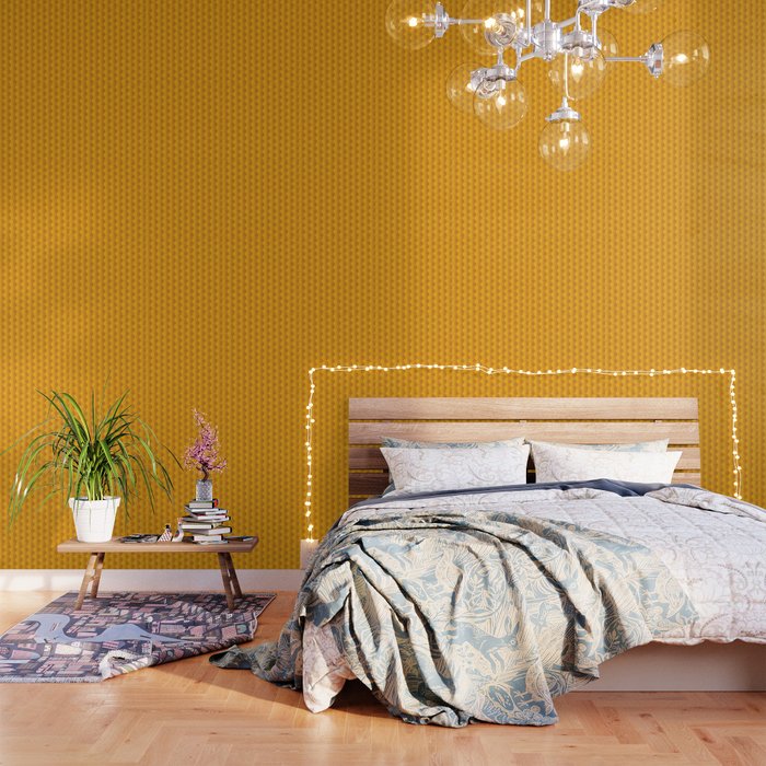 Minimalistic Pattern - Honeycomb Wallpaper