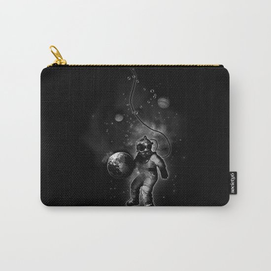 Deep Sea Space Diver Carry-All Pouch