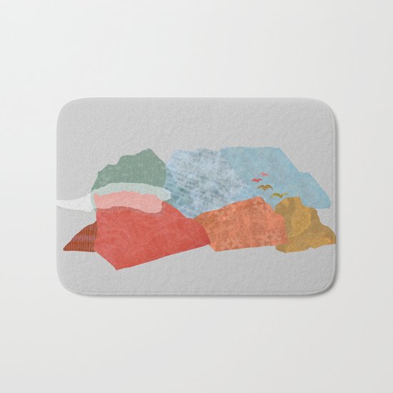 Birds Fly Away Bath Mat