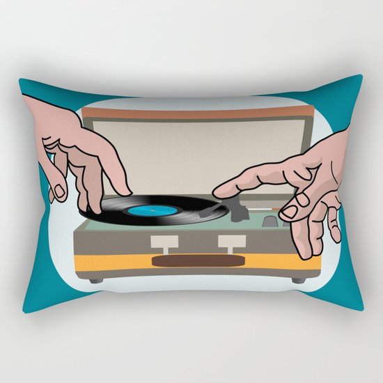 music Rectangular Pillow