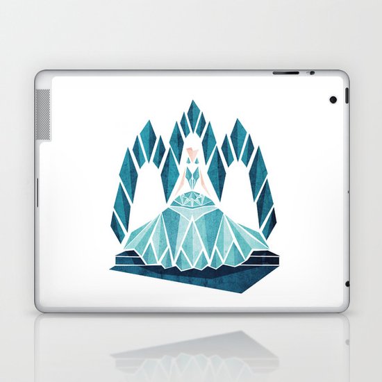 Waiting ( The Snow Queen ) Laptop & iPad Skin