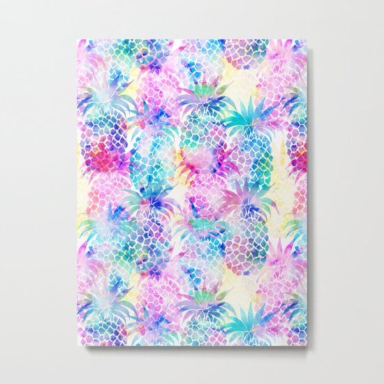 Pineapple Dream Metal Print