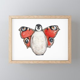 Butterfly Penguin II Framed Mini Art Print