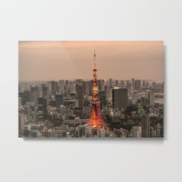 Japan Metal Print | Long Exposure, Hi Speed, Color, Japan, Black And White, Hdr, Photo, Tokyo, Digital 
