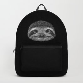 Sloth portrait Backpack