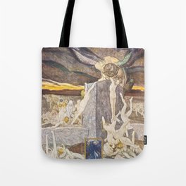 Artwork from Dante's Inferno Tote Bag