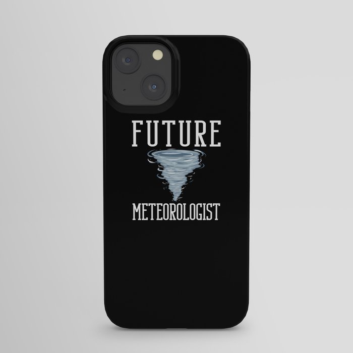 Tornado Twister Storm Chasing Meteorologist iPhone Case