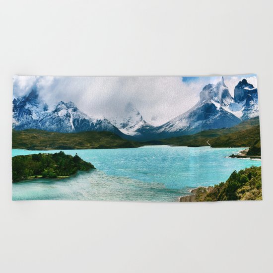 Evergreen Adventure Beach Towel
