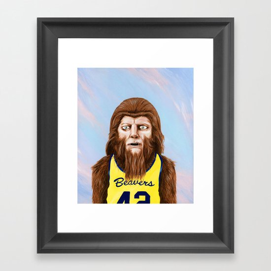 Teenwolf Framed Art Print