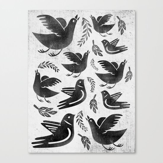 Fly and Fight Canvas Print