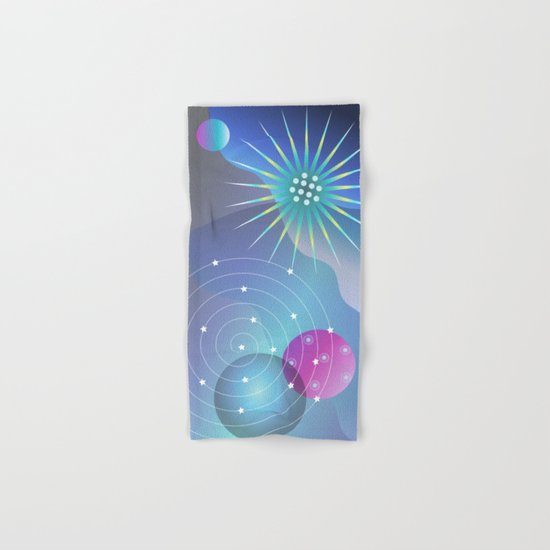Planetary Party Hand & Bath Towel