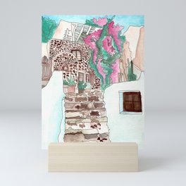 Santorini  Mini Art Print