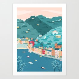 Portofino, Italy Art Print