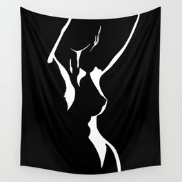 Nude Shadow Wall Tapestry