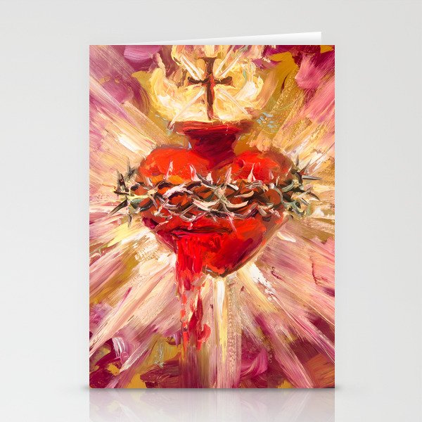Sacred Heart II Stationery Cards
