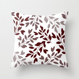 Carpet of Leaves Throw Pillow