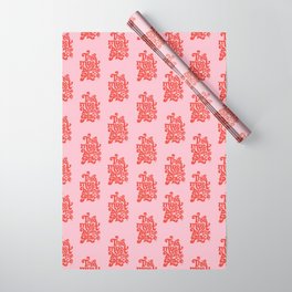 This Must Be The Place (Pink/Red Palette) Wrapping Paper