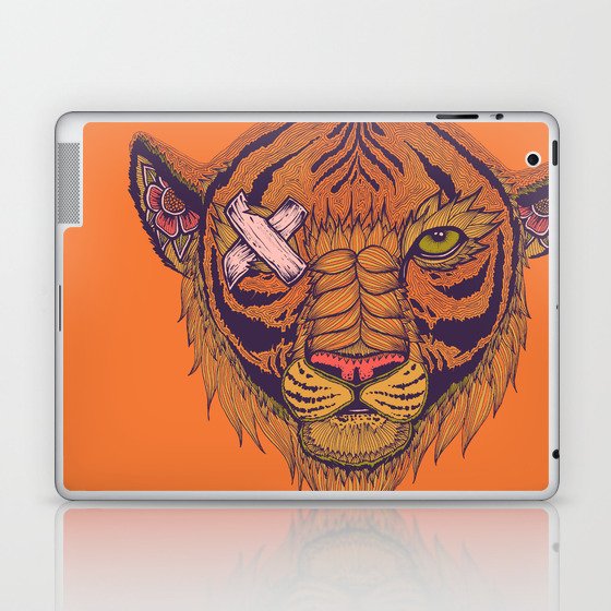 Eye of the Tiger Laptop & iPad Skin