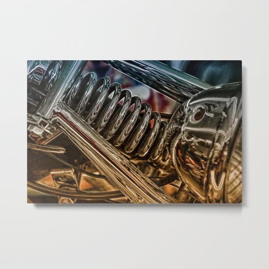 Sprung Metal Print