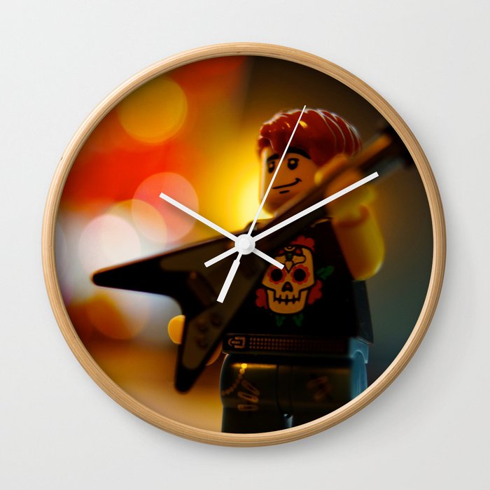 Rock the night Wall Clock