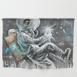 Space Graffiti Wall Hanging