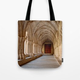 Spain Photography - Hallway Through A Spanish Castle Tote Bag