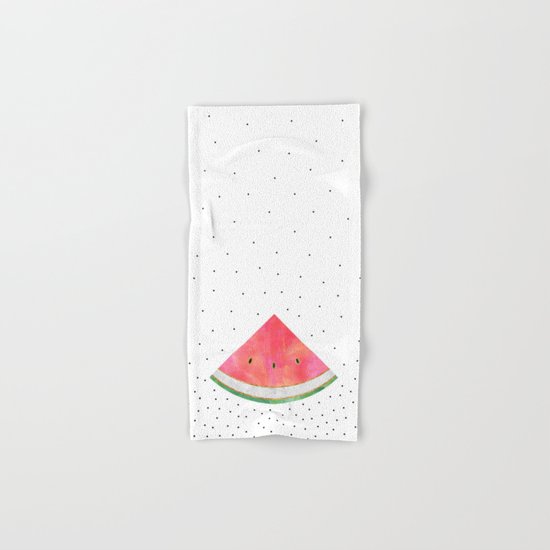 Pretty Watermelon Hand & Bath Towel