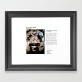 My Life Is Like A Collage / Art Stories Framed Art Print