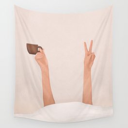 Good Peaceful Morning Wall Tapestry