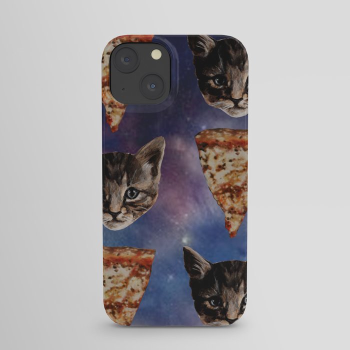 Kitten Pizza Galaxy  iPhone Case