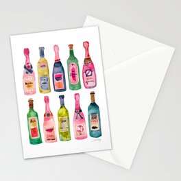 Champagne Collection Stationery Card