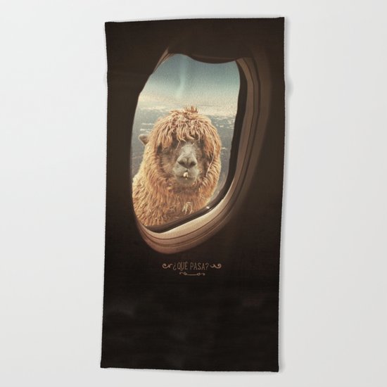 QUÈ PASA? Beach Towel