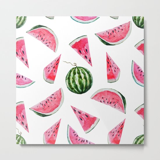 Melon Pattern 03 Metal Print